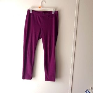 Women's stretch denim legging size M